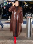 Camila-Mendes-NYC-Leather-Coat