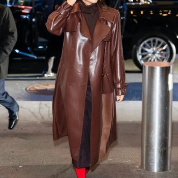 Camila Mendes NYC Signature Trench Coat