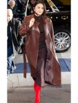 Camila-Mendes-NYC-Leather-Coat