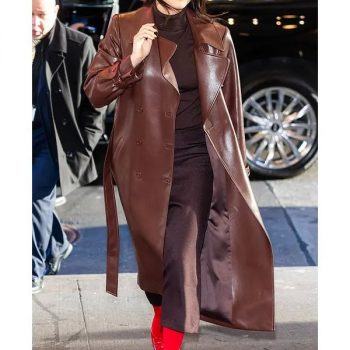 Chic NYC Trench Coat Inspired by Camila Mendes