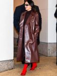 Camila-Mendes-NYC-Leather-Coat