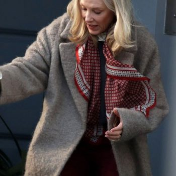 Catherine in grey trench coat, Disclaimer.