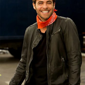 Chris Pine's Horrible Bosses 2 Leather Jacket in USA market