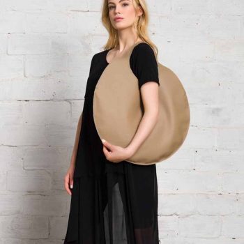 Stylish Circle Style Leather Handbag for Women in American market
