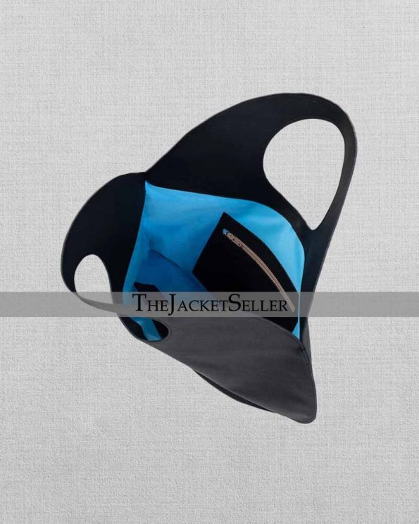 Handcrafted Leather Bag with Unique Circular Shape in USA market
