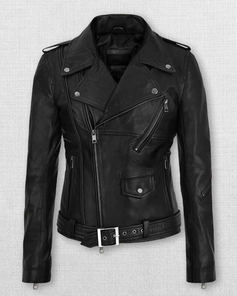 01_630e83d6-d06c-4083-b8af-0327d5099715 Claire Foy's Stylish Leather Jacket in UK style
