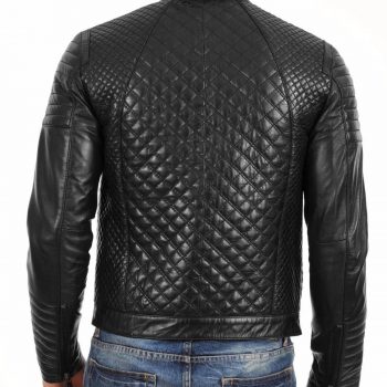 Stylish genuine NAPPA leather jacket for a rugged look