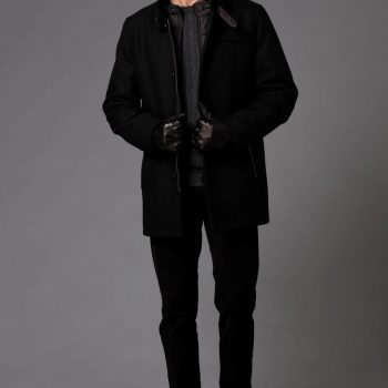 retro leather jacket
