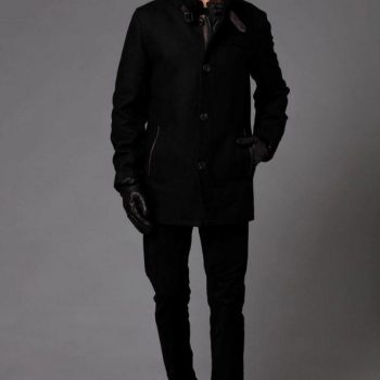 faux suede leather jacket