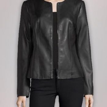 Black fashion jacket for women