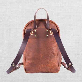 Vintage Style Leather Backpack for Everyday Use in USA market