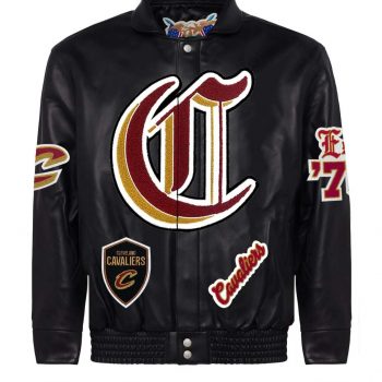 Shop Cleveland Cavaliers Full Leather Jacket
