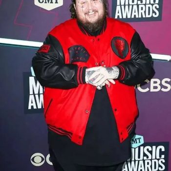 Jelly Roll varsity jacket from the CMT Music Awards in USA