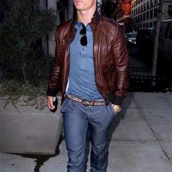 CRISTIANO RONALDO LEATHER JACKET
