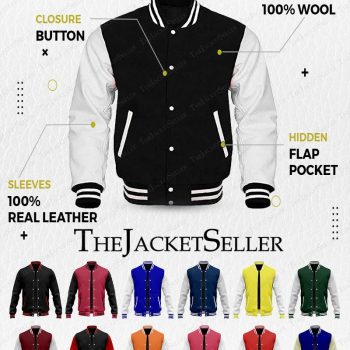 Create your dream letterman bomber with custom options in USA amrket