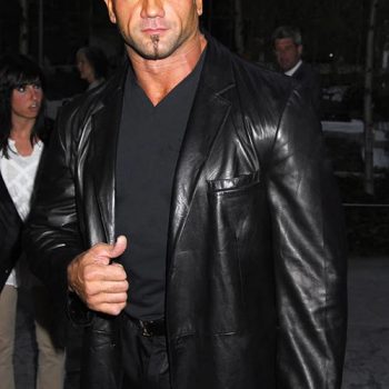 BAUTISTA LEATHER BLAZER