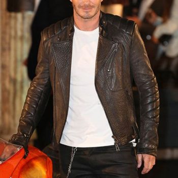 David Beckham Leather Jacket