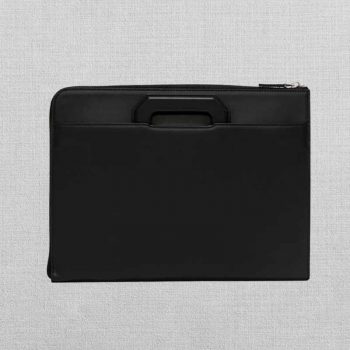 Sophisticated Diamante Portfolio Leather Briefcase for Professionals in USA