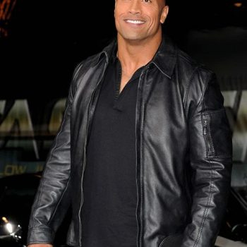 Dwayne Johnson Signature Leather Jacket in USA market