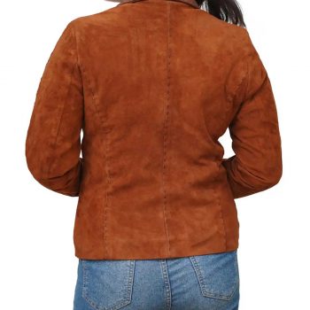 European Women's Suede Jacket