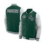 Shop Elements Elite Green Bay Packers Green Satin Jacket