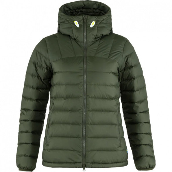 Women's Expedition pack down hoodie with lightweight insulation in USA