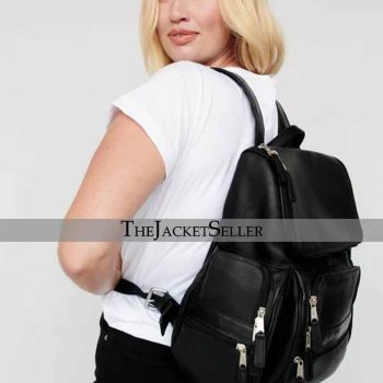 EXPLORER LEATHER BACKPACK