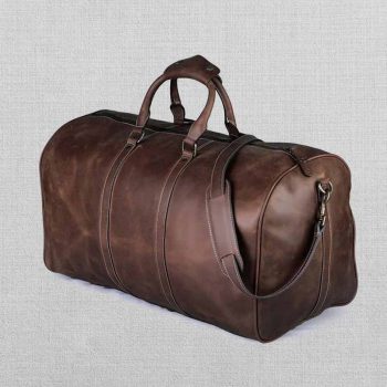 Durable Leather Bag with Roomy Compartments for Essentials in American style