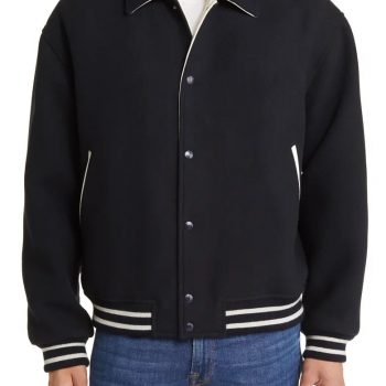 Blue wool jacket
