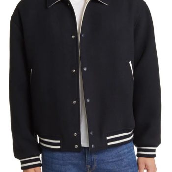 Blue wool jacket