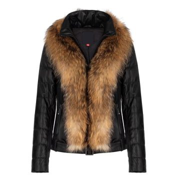 Fur Shearling Leather jacket