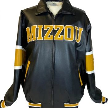 G-III Sports Missouri Tigers Leather Bomber Jacket