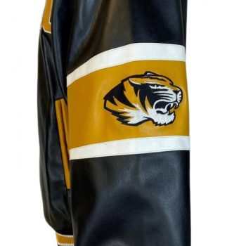 Missouri Tigers Leather Bomber Jacket by G-III Sports