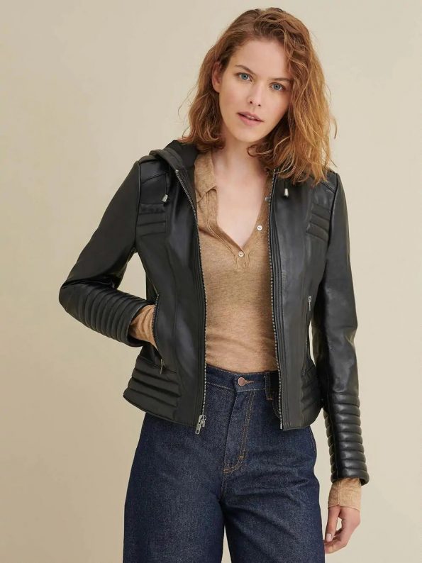 Stylish Hooded Women's Jacket