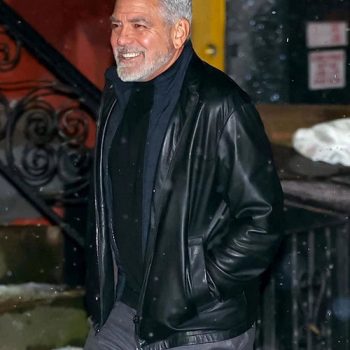 George Clooney Leather jacket