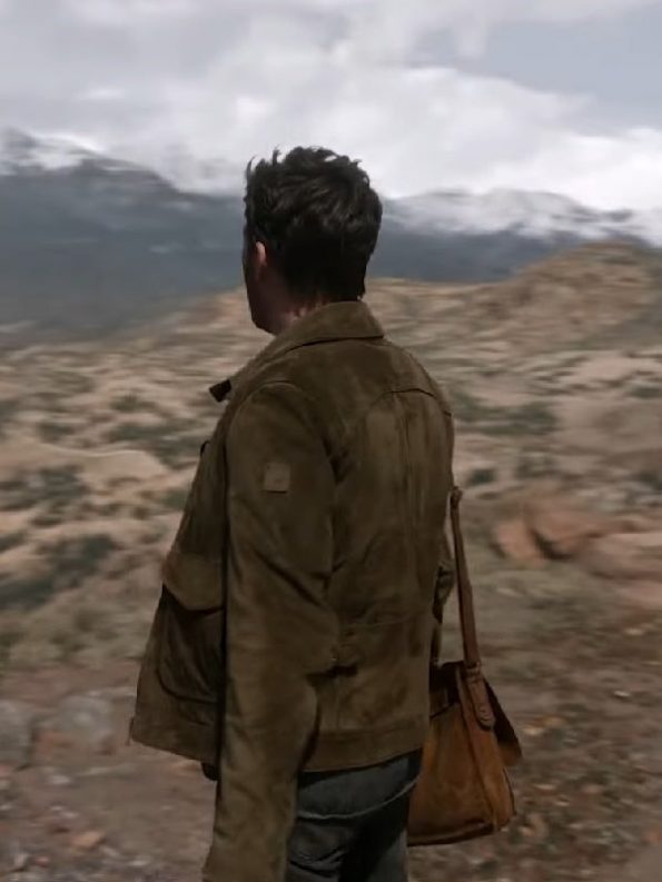 Ghosted 2023 Chris Evans brown outerwear
