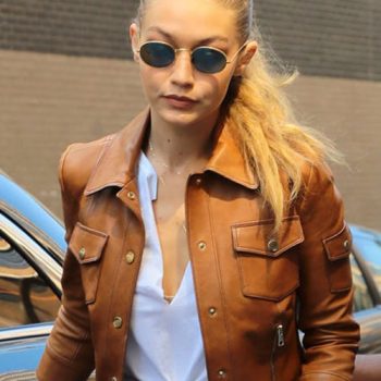 Gigi Hadid Leather Jacket