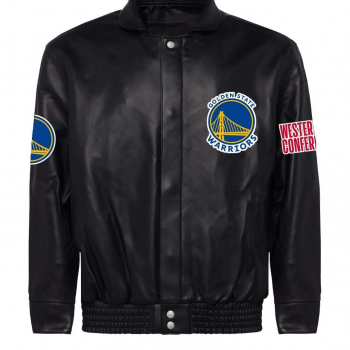 Shop Golden State Warriors Full Leather Jacket