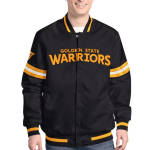 Shop Golden State Warriors Scout Varsity Satin Jacket