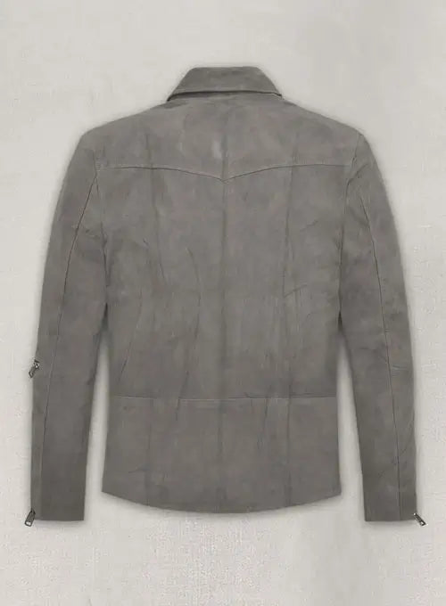 graysuedeleatherjacket903_1_abb42248-98ac-40a4-bcf8-fefabd4ed88d Side View of Gray Suede Leather Jacket in American market