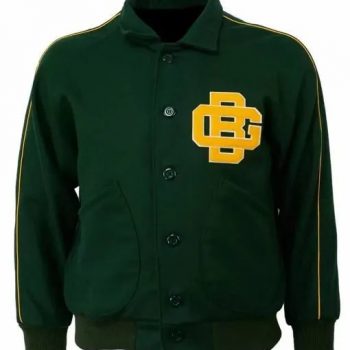 Green Bay Packers 1950 varsity jacket front view in USA