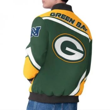 Unisex Packers racing jacket in vibrant green color in USA