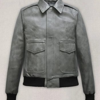 Harbor Gray Kendall Jenner Inspired Leather Jacket