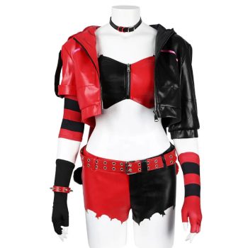 Shop Harley Quinn Suicide Squad Isekai Leather Jacket