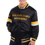 Shop Home Game Golden State Warriors Black Jacket
