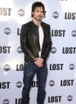 Ian Somerhalder men’s leather jacket celebrity style in USA