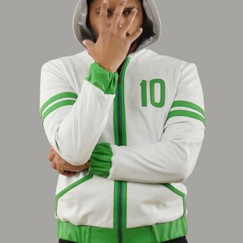 Inspired Ben 10 Omniverse hooded leather jacket for fans in American style