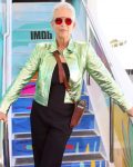 Jamie-Lee-Curtis-Borderlands-Green-Leather-Jacket