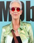Jamie-Lee-Curtis-Borderlands-Green-Leather-Jacket