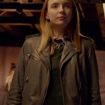 Jodie Comer Doctor Foster Leather Jacket